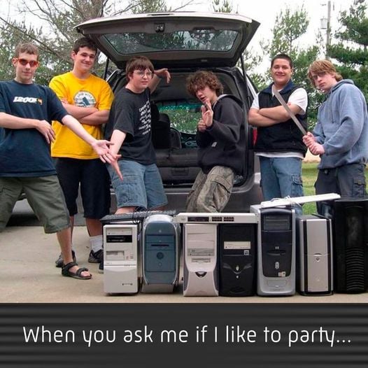 Lan Party Meme