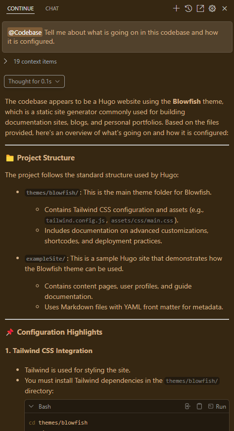 Codebase Chat Example