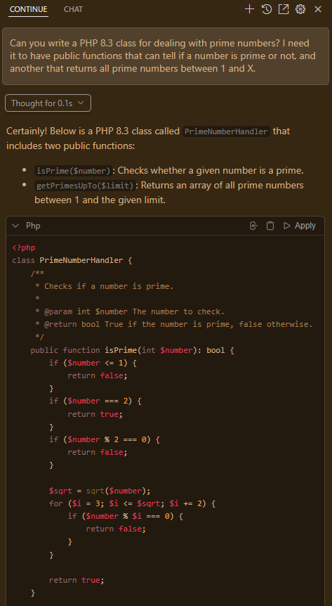 Function Chat Example